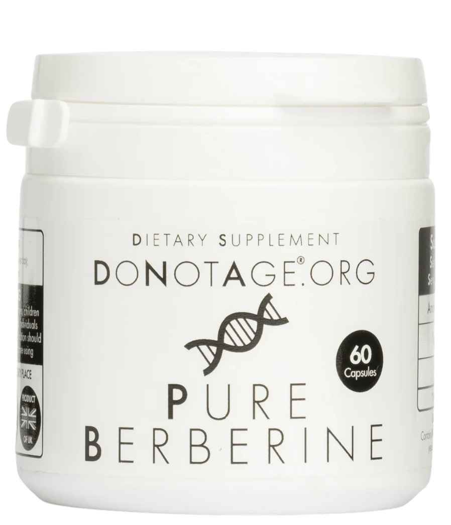 Pure Berberine – High-Potency Extract | DoNotAge | 60 Capsules - Science-Backed Performance Pure Berberine – High-Potency Extract | DoNotAge | 60 Capsules | Clinical-Grade Longevity Protocol, Gut Health & Probiotics & HEALTH supplement.