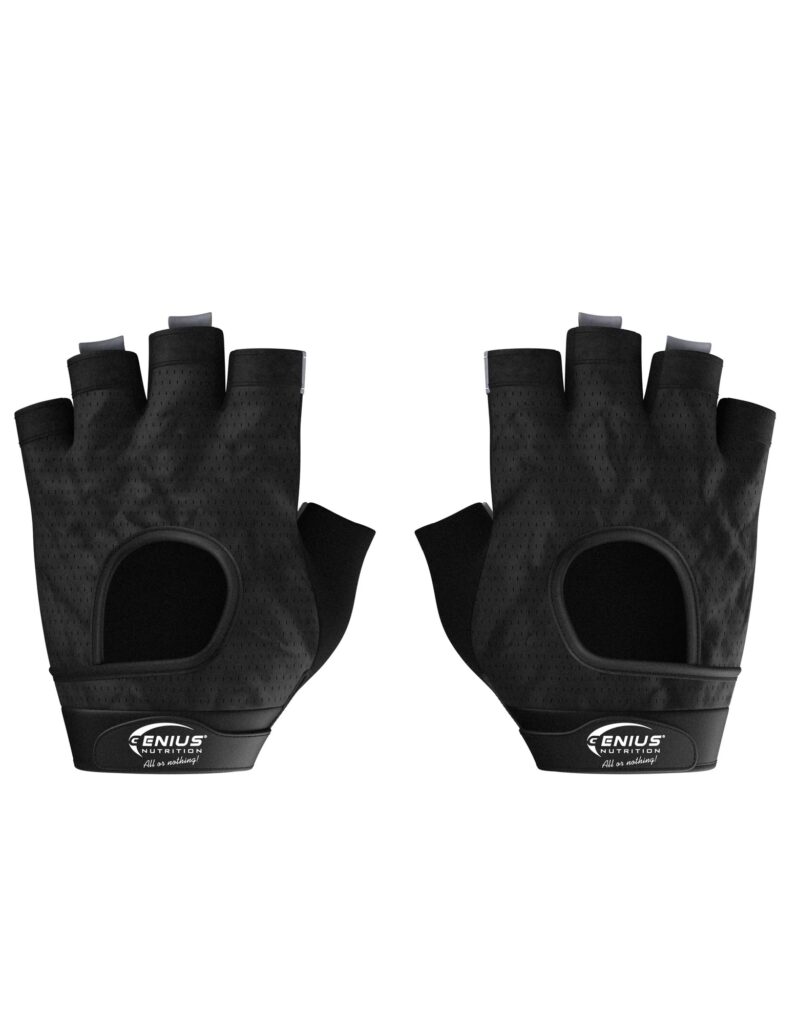 Gym Gloves GG3 Black | Genius Nutrition - product photo 2, Apparel & GEAR.