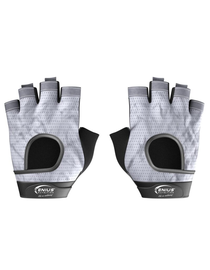 Gym Gloves GG3 Grey | Genius Nutrition | - product photo 2, Apparel & GEAR.