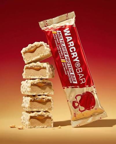 WarCry Bar Peanut Caramel & White Chocolate – Protein Bar | Genius Nutrition | 12 Pack - Science-Backed Performance WarCry Bar Peanut Caramel & White Chocolate – Protein Bar | Genius Nutrition | 12 Pack | Clinical-Grade Longevity Protocol, FUNCTIONAL FOOD & Protein Snacks & Sweets supplement.
