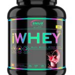 iWhey Protein with Creatine & Vitamins – Cookies and Cream Flavor | Genius Nutrition | 2000g