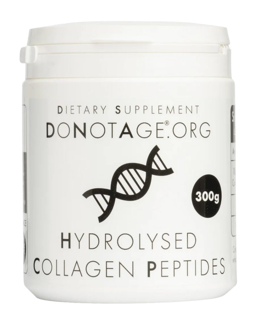 Hydrolysed Collagen Peptides – Advanced Skin Support | DoNotAge | 300g | Clinical-Grade Longevity Protocol, HEALTH & Joints & Collagen supplement.
