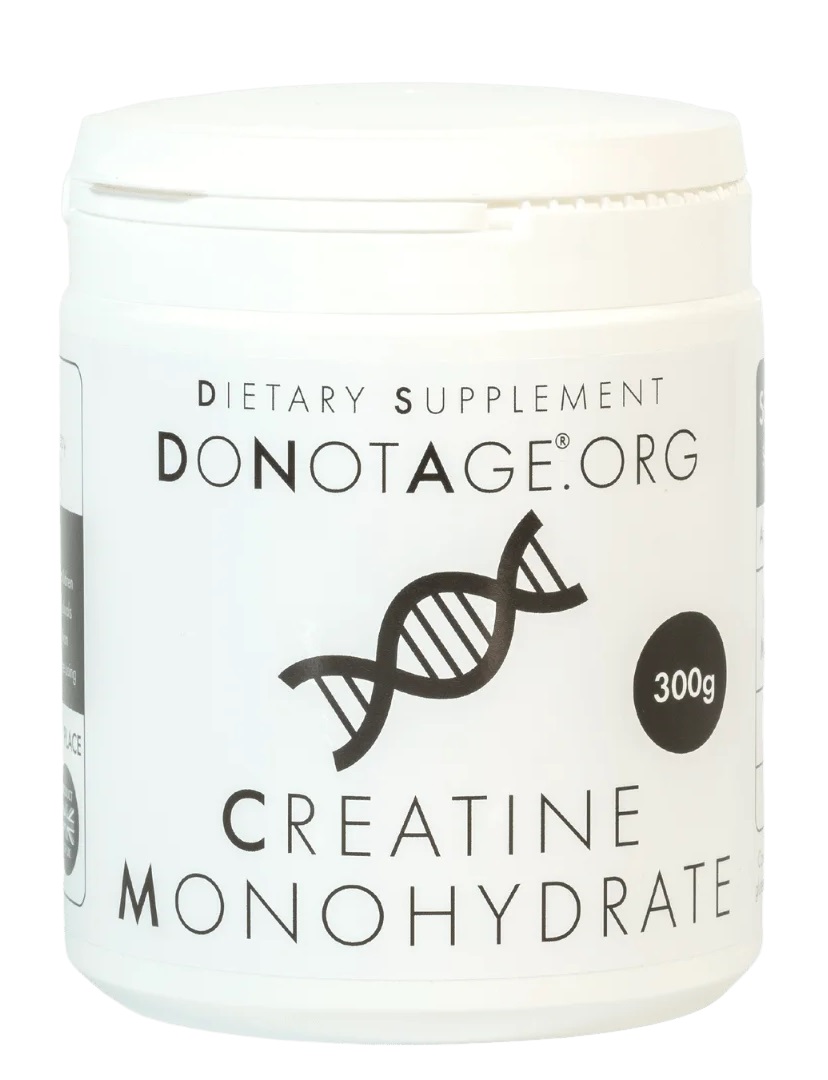 Creatine Monohydrate – Premium Performance Powder | DoNotAge | 300g - Science-Backed Performance Creatine Monohydrate – Premium Performance Powder | DoNotAge | 300g | Clinical-Grade Longevity Protocol, Creatine & SPORT supplement.