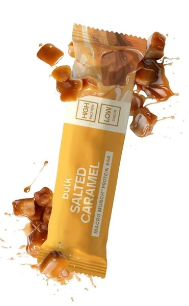 Macro Munch Protein Bar V2 Salted Caramel – High-Protein Nutrition Bar | BULK | 62g - Science-Backed Performance Macro Munch Protein Bar V2 Salted Caramel – High-Protein Nutrition Bar | BULK | 62g | Clinical-Grade Longevity Protocol, FUNCTIONAL FOOD & Protein Snacks & Sweets supplement.