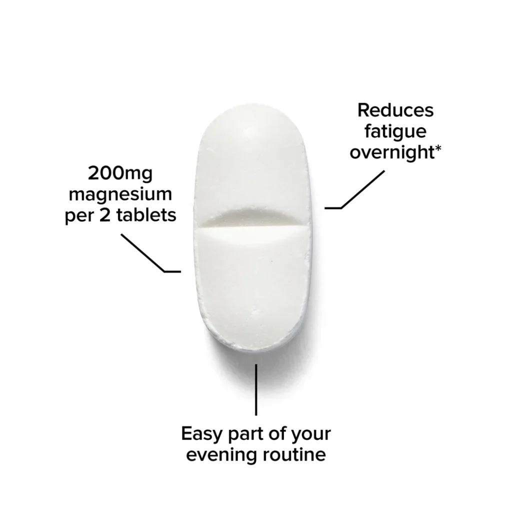 500mg Magnesium Bisglycinate Tablets – High Absorption Mineral | BULK | 180 Tablets - product photo 2, HEALTH & Nervous System & Stress.