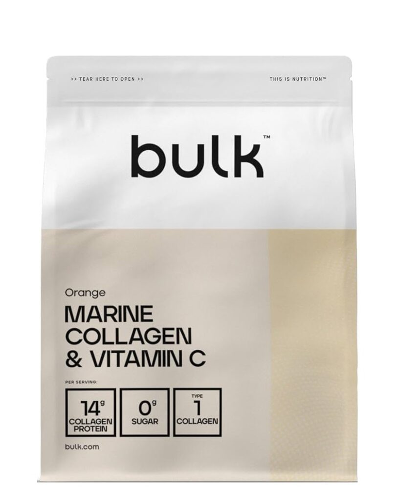 Marine Collagen & Vitamin C – Unflavoured | BULK | 250g | Clinical-Grade Longevity Protocol, HEALTH & Joints & Collagen supplement.