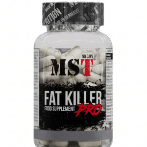 MST Fat Killer Pro 90 Capsules maisto papildas sportininkams ir aktyviam gyvenimo būdui.