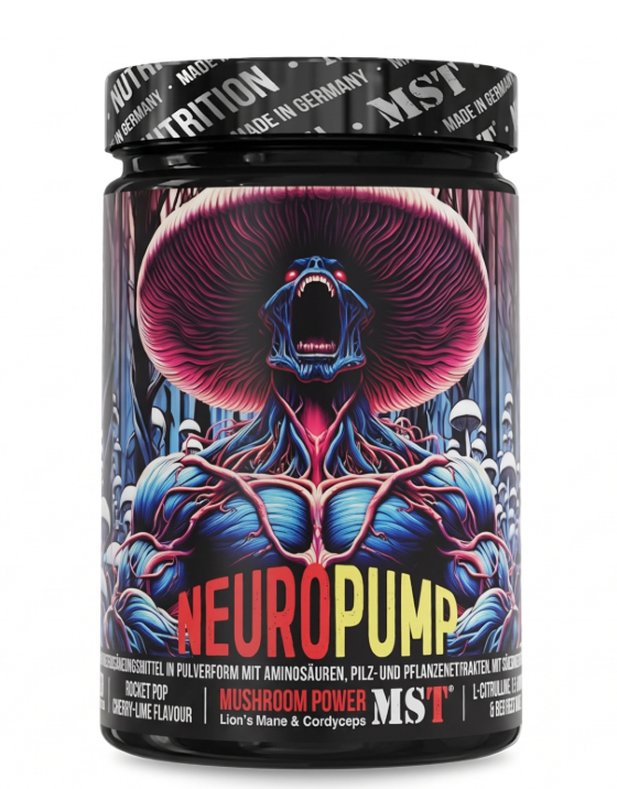 MST NeuroPump maisto papildas sportininkams ir aktyviam gyvenimo būdui.