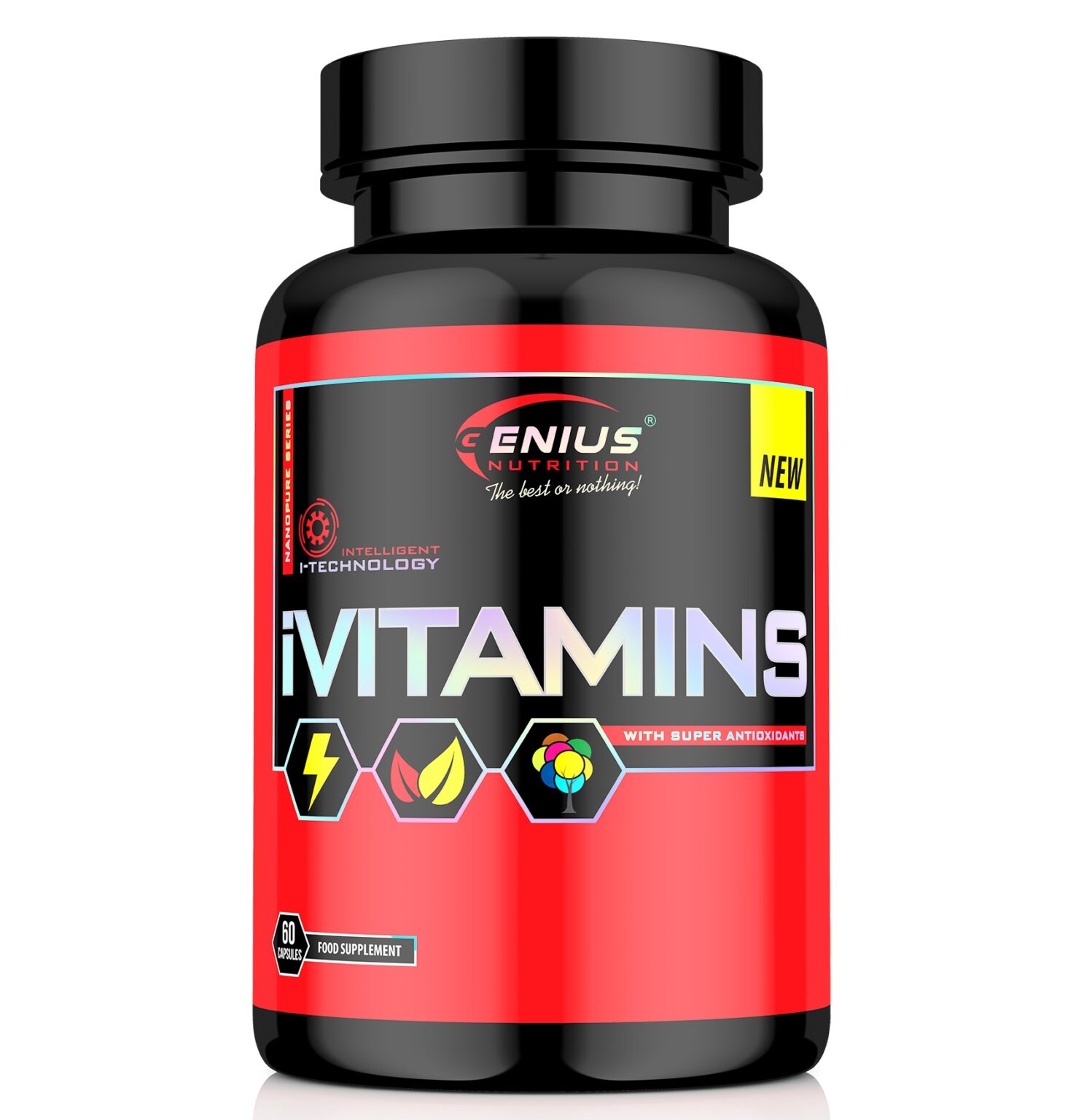 Product – Advanced Multivitamin Complex | Genius Nutrition | 60 Capsules | Clinical-Grade Longevity Protocol, HEALTH & Vitamins & Minerals supplement.