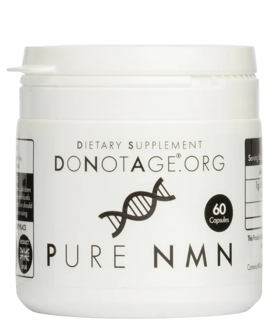 PURE NMN – Nicotinamide Mononucleotide 500mg Capsules | DoNotAge | 60 Capsules - Science-Backed Performance PURE NMN – Nicotinamide Mononucleotide 500mg Capsules | DoNotAge | 60 Capsules | Clinical-Grade Longevity Protocol, LONGEVITY & NAD+ & Cellular Energy supplement.