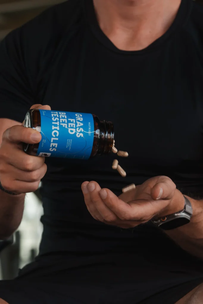 Nutriest Grass Fed Desiccated Beef Testicles – Premium Organ Complex | Nutriest | 240 Capsules - product photo 1, Ancestral Beef Organs & HEALTH.
