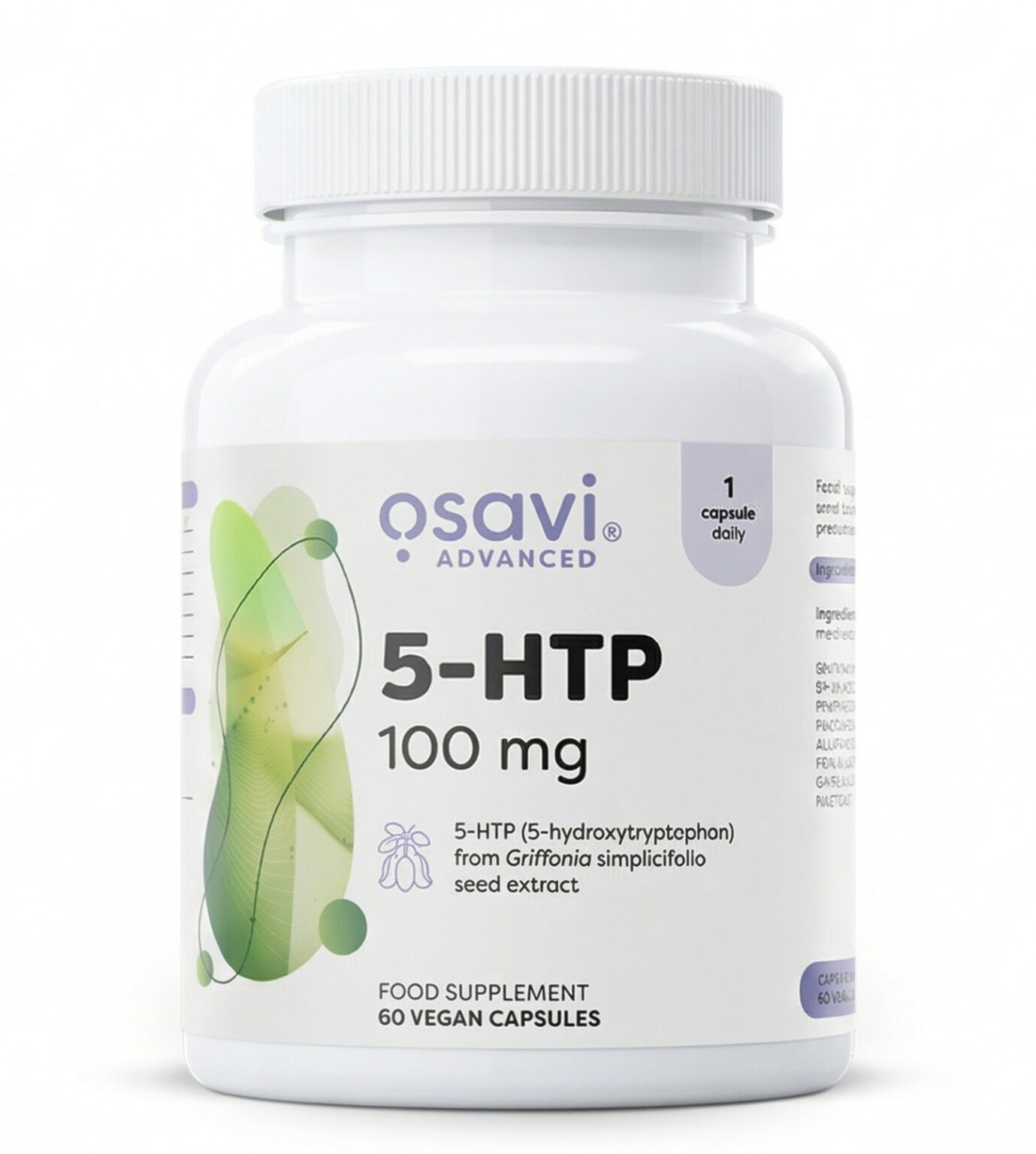 5-HTP 100mg – Natural Mood Support | OSAVI | 60 Capsules - Science-Backed Performance 5-HTP 100mg – Natural Mood Support | OSAVI | 60 Capsules | Clinical-Grade Longevity Protocol, HEALTH & Nervous System & Stress supplement.
