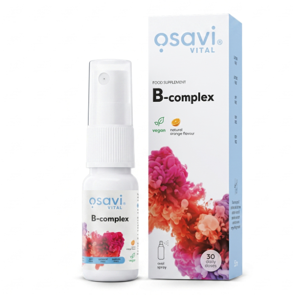 OSAVI B-Complex Oral Spray – Essential B Vitamins Blend | OSAVI | 25ml | Clinical-Grade Longevity Protocol, HEALTH & Vitamins & Minerals supplement.