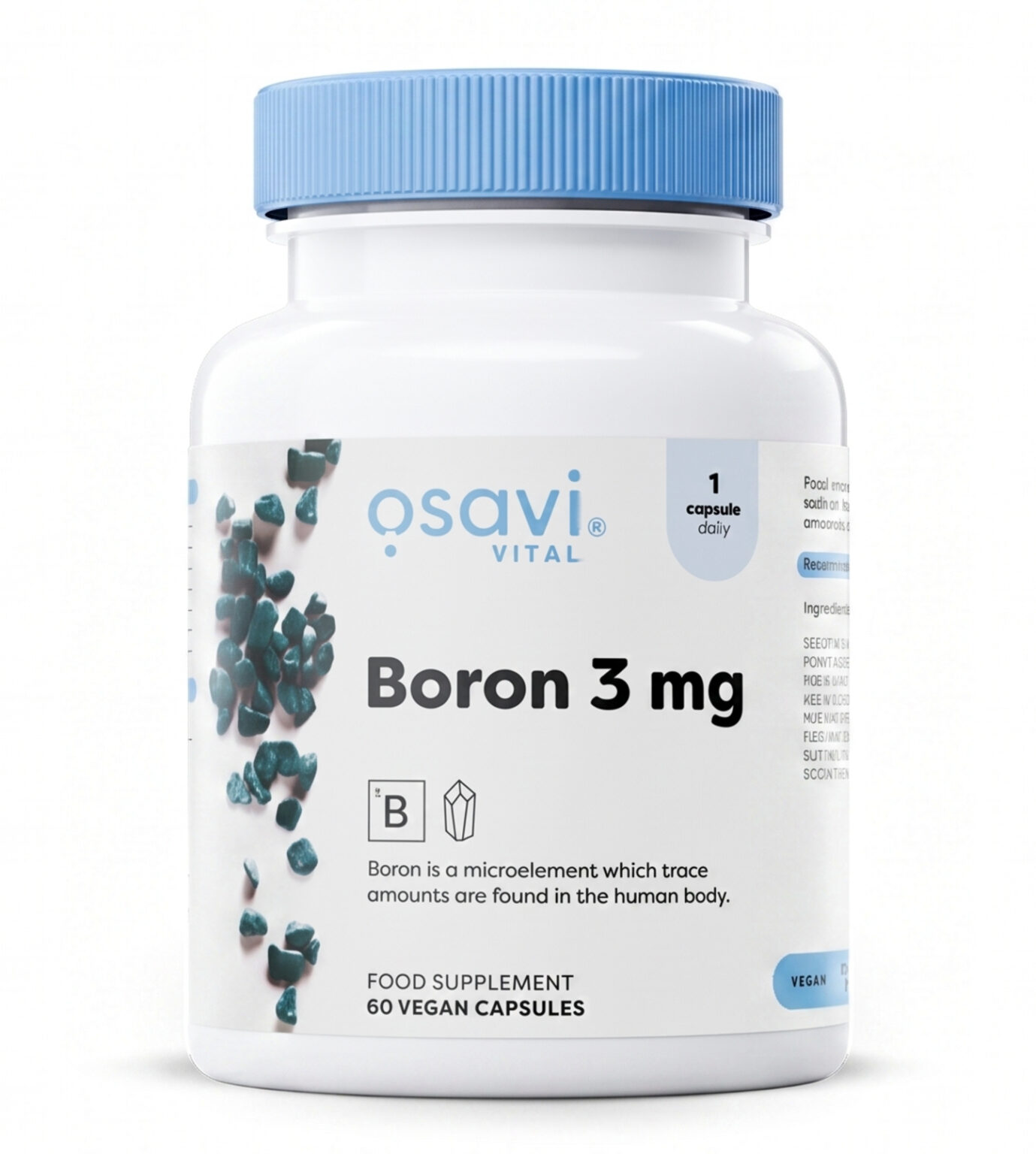 OSAVI Boron 3mg – Essential Mineral Support | OSAVI | 60 Capsules | Clinical-Grade Longevity Protocol, HEALTH & Vitamins & Minerals supplement.