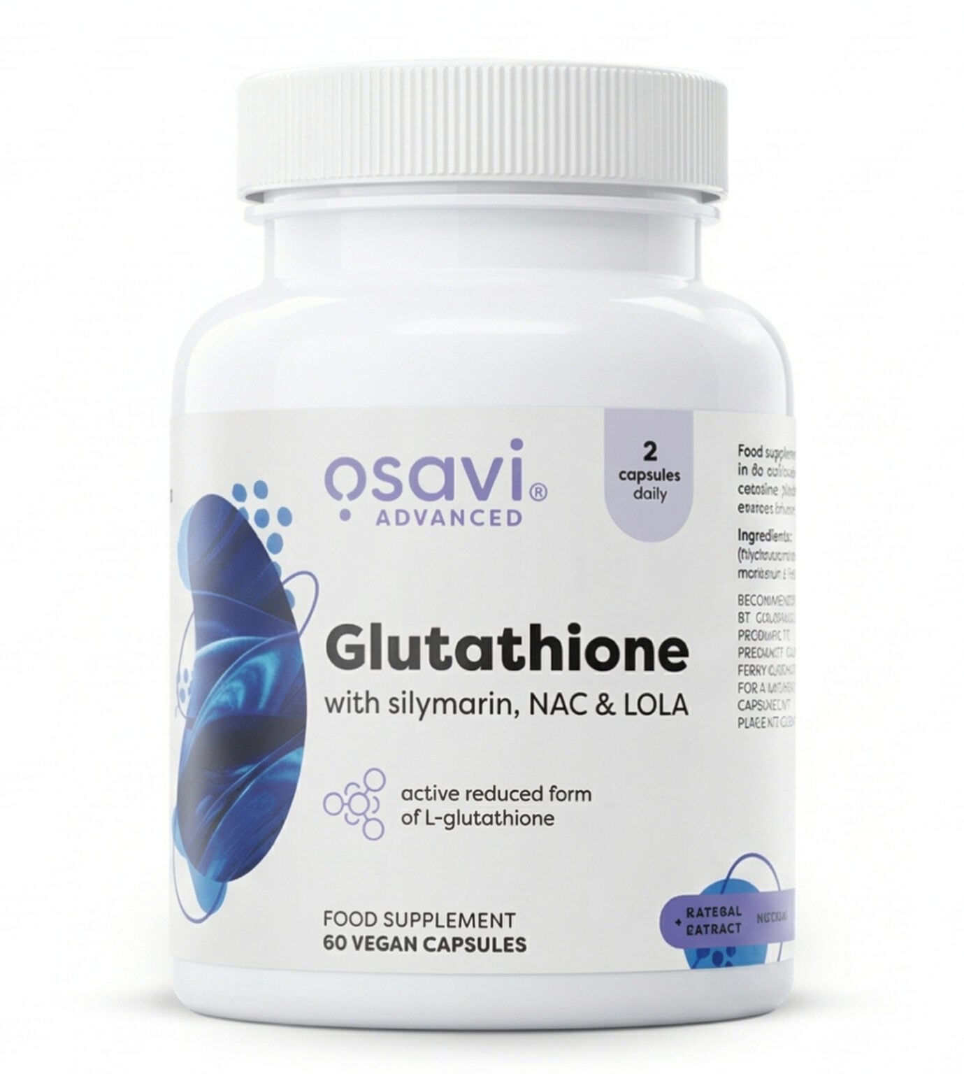 Glutathione With Silymarin – Advanced Liver Complex | OSAVI | 60 Capsules - Science-Backed Performance Glutathione With Silymarin – Advanced Liver Complex | OSAVI | 60 Capsules | Clinical-Grade Longevity Protocol, LONGEVITY & NAD+ & Cellular Energy supplement.