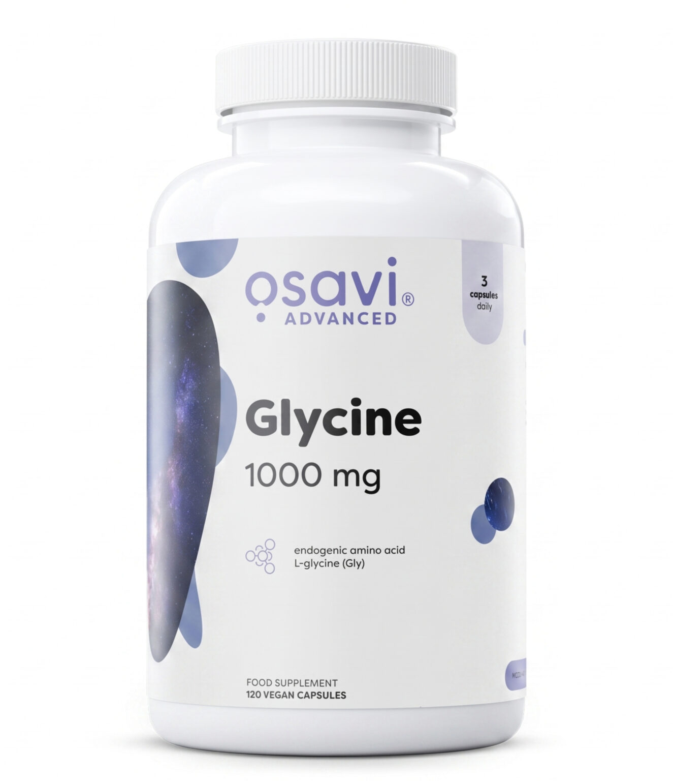 Glycine – Amino Acid Supplement | OSAVI | 120 Capsules - Science-Backed Performance Glycine – Amino Acid Supplement | OSAVI | 120 Capsules | Clinical-Grade Longevity Protocol, SLEEP supplement.