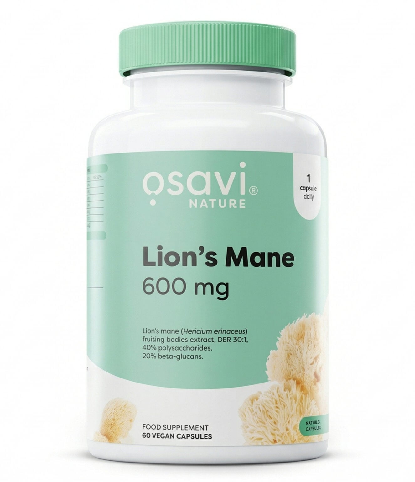 Lion's Mane 600mg DER 30:1 Extract | Human Performance Pro | 60 Capsules - Science-Backed Performance Lion's Mane 600mg DER 30:1 Extract | Human Performance Pro | 60 Capsules | Clinical-Grade Longevity Protocol, FOCUS supplement.
