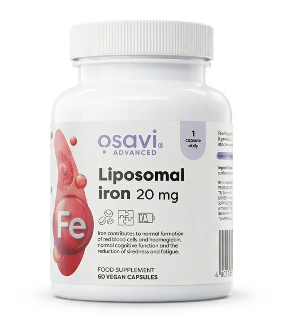 Liposomal Iron – High Absorption Iron Supplement | OSAVI | 60 Capsules | Clinical-Grade Longevity Protocol, HEALTH & Vitamins & Minerals supplement.