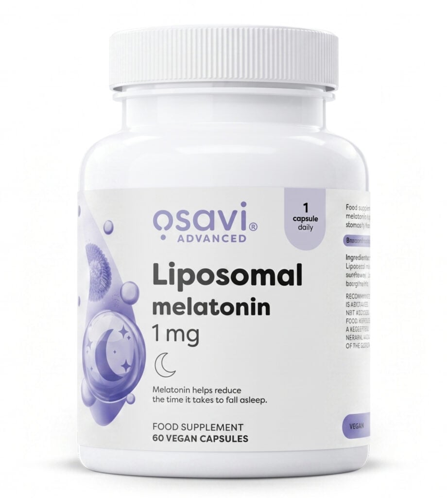 Liposomal Melatonin – Sleep Support | OSAVI | 60 Capsules - Science-Backed Performance Liposomal Melatonin – Sleep Support | OSAVI | 60 Capsules | Clinical-Grade Longevity Protocol, SLEEP supplement.