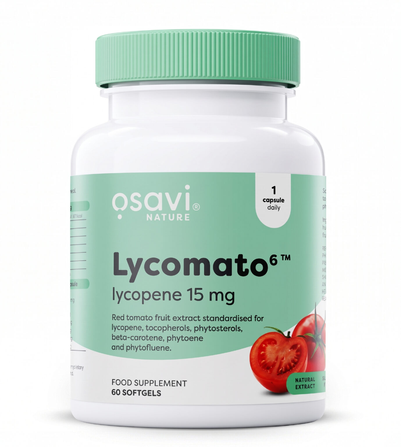 Lycotomato – Premium Lycopene Extract | OSAVI | 60 Capsules | Clinical-Grade Longevity Protocol, HEALTH & Vitamins & Minerals supplement.
