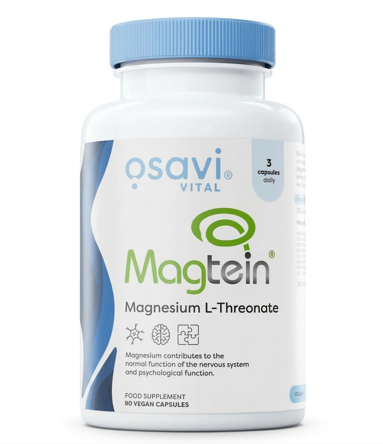 Magtein Magnesium L-Threonate – Advanced Cognitive Support | OSAVI | 90 Capsules - Science-Backed Performance Magtein Magnesium L-Threonate – Advanced Cognitive Support | OSAVI | 90 Capsules | Clinical-Grade Longevity Protocol, FOCUS & HEALTH supplement.