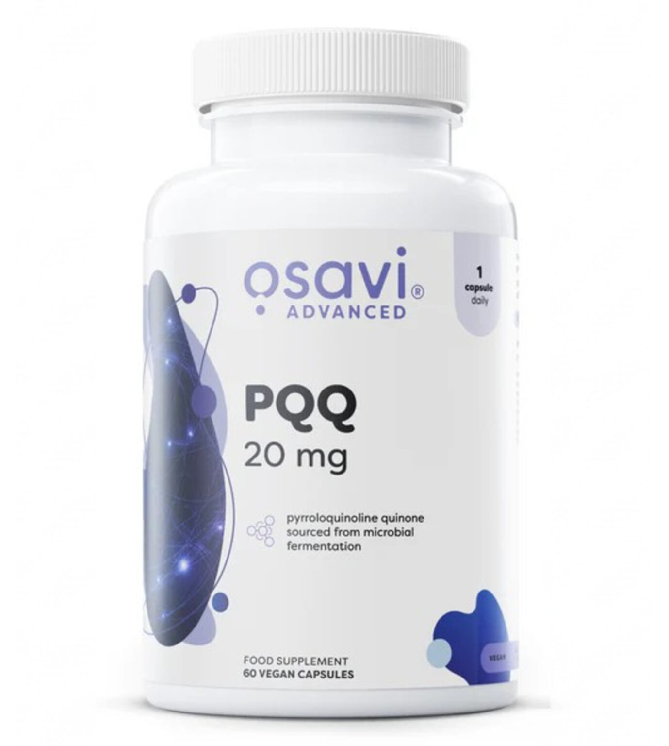 Osavi PQQ – Advanced Pyrroloquinoline Quinone Complex | OSAVI | 60 Capsules - Science-Backed Performance Osavi PQQ – Advanced Pyrroloquinoline Quinone Complex | OSAVI | 60 Capsules | Clinical-Grade Longevity Protocol, LONGEVITY & NAD+ & Cellular Energy supplement.
