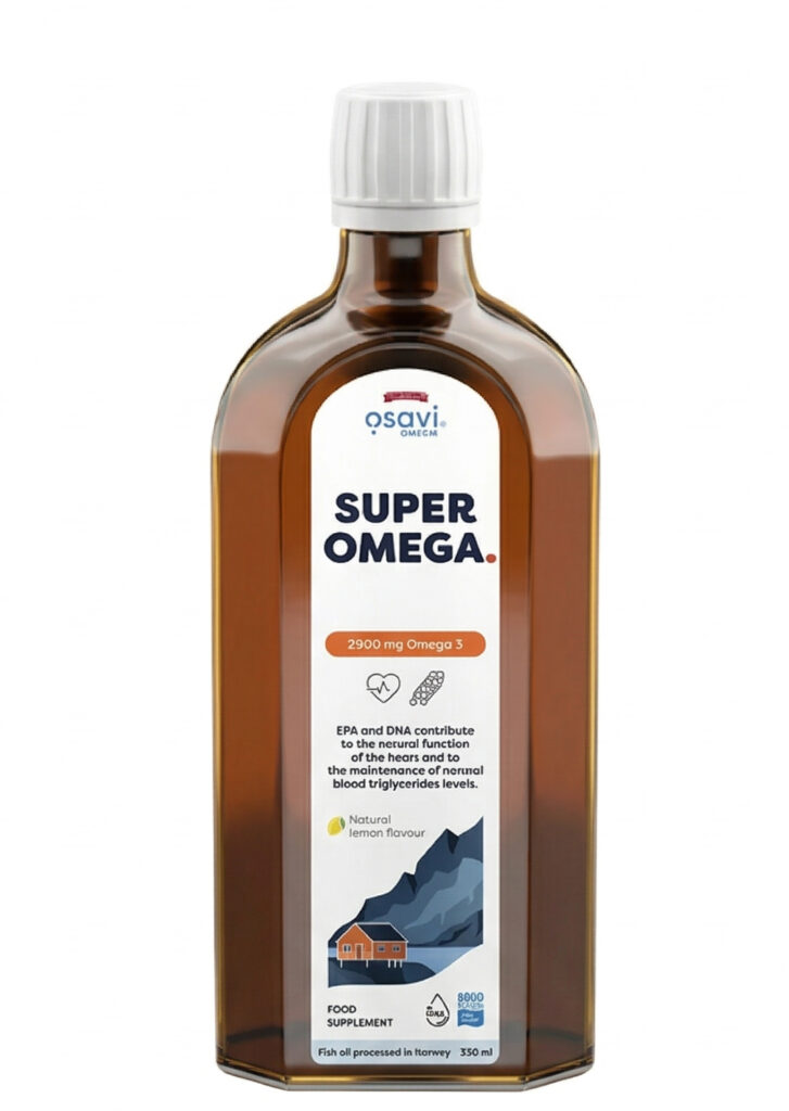 Super Omega – Advanced Omega-3 Liquid | OSAVI | 250ml | Clinical-Grade Longevity Protocol, HEALTH & Omega-3 & Fish Oil supplement.