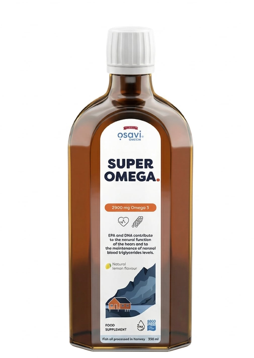 Super Omega – Advanced Omega-3 Liquid | OSAVI | 250ml - Science-Backed Performance Super Omega – Advanced Omega-3 Liquid | OSAVI | 250ml | Clinical-Grade Longevity Protocol, HEALTH & Omega-3 & Fish Oil supplement.