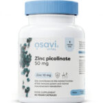 Zinc Picolinate 50mg – High Absorption Zinc Supplement | OSAVI | 60 Capsules