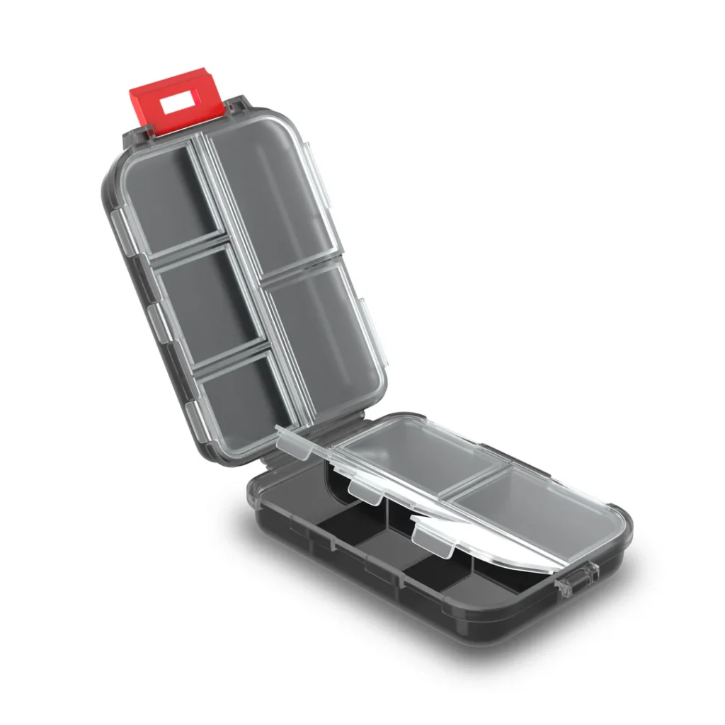 Pill Box – 10 Compartment Organizer | Genius Nutrition | 1 Unit - product photo 1, GEAR & Pill Organizers.