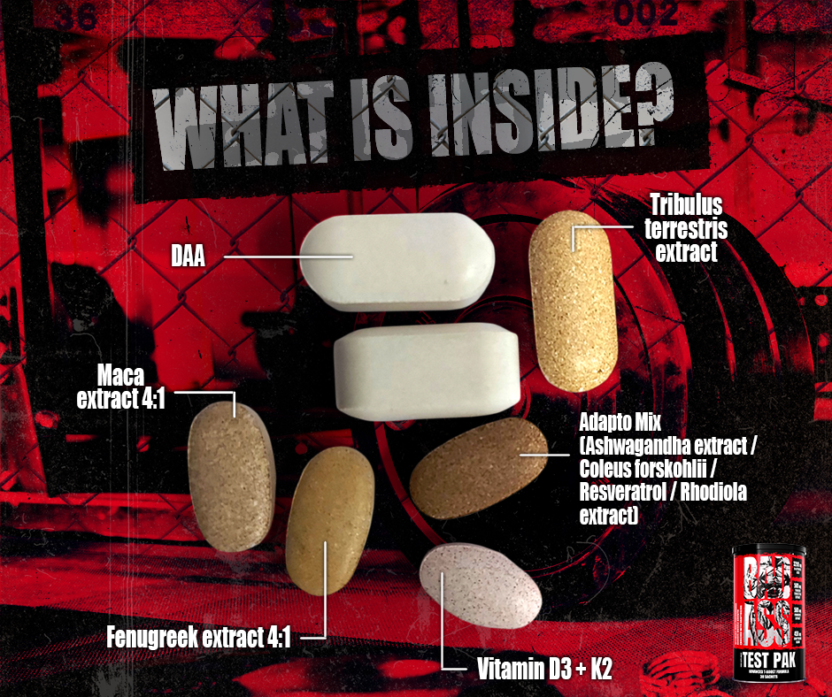 BAD ASS TEST PAK – Male Plant-Based Complex | Fitness Authority | 30 Packs - Science-Backed Performance BAD ASS TEST PAK – Male Plant-Based Complex | Fitness Authority | 30 Packs - product photo 1, SPORT & HEALTH.