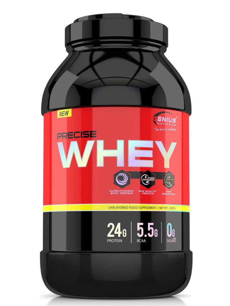 Precise Whey – Advanced Cold-Filtered Whey Protein | Genius Nutrition | 2000 g | Clinical-Grade Longevity Protocol, Protein & SPORT supplement.