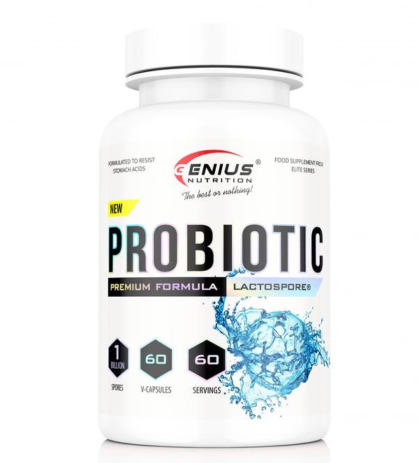 Probiotic – High Potency Spore-Based Formula | Genius Nutrition | 60 Capsules - Science-Backed Performance Probiotic – High Potency Spore-Based Formula | Genius Nutrition | 60 Capsules | Clinical-Grade Longevity Protocol, Gut Health & Probiotics & HEALTH supplement.