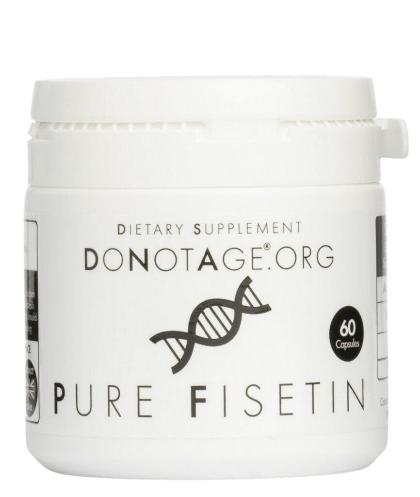 Pure Fisetin – Potent Antioxidant Formula | DoNotAge | 60 Capsules - Science-Backed Performance Pure Fisetin – Potent Antioxidant Formula | DoNotAge | 60 Capsules | Clinical-Grade Longevity Protocol, Autophagy & Senolytics & LONGEVITY supplement.