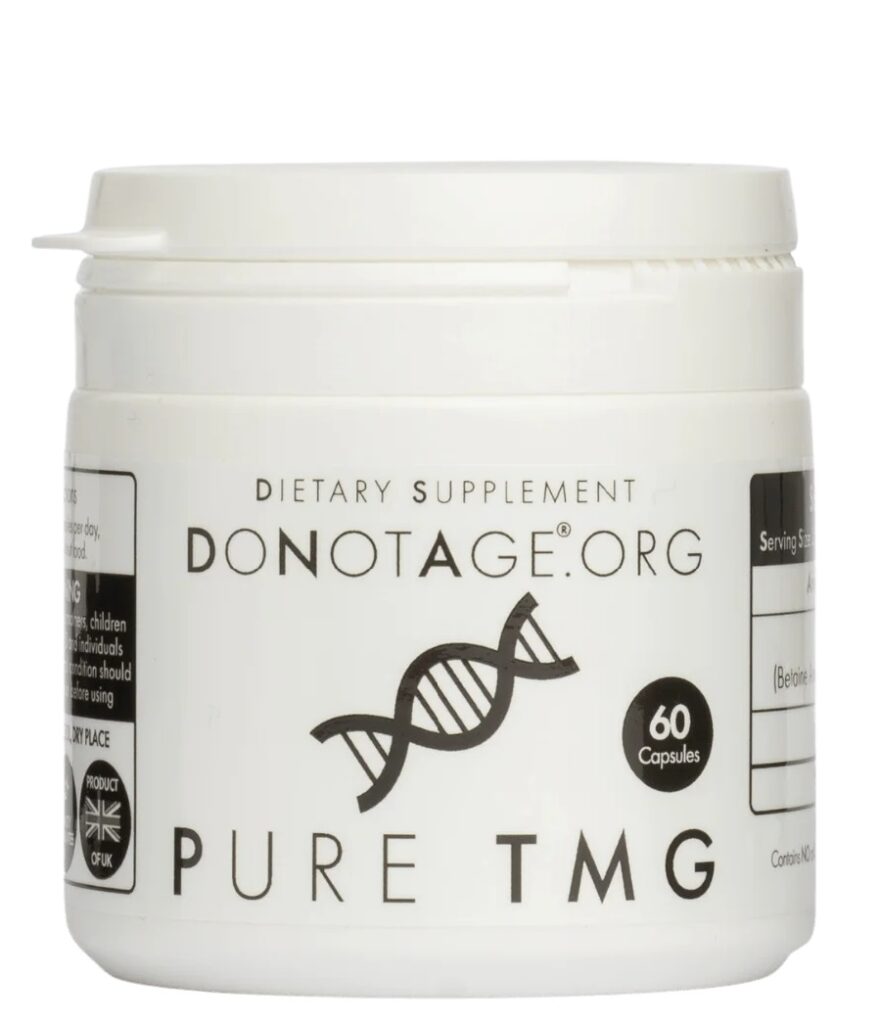 Pure TMG – Trimethylglycine Supplement | DoNotAge | 60 Capsules - Science-Backed Performance Pure TMG – Trimethylglycine Supplement | DoNotAge | 60 Capsules | Clinical-Grade Longevity Protocol, LONGEVITY & Metabolic Health & Glucose supplement.