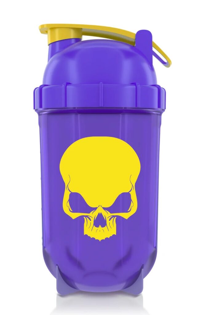 Warcry Purple Shaker 500ml | Genius Nutrition | | Clinical-Grade Longevity Protocol, GEAR & Shakers & Drinkware supplement.