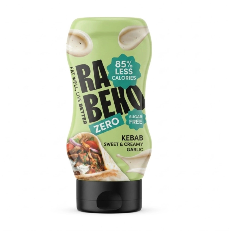 Rabeko Zero Kebab Sweet Creamy Garlic Sauce | Rabeko Products | 350ml - Science-Backed Performance Rabeko Zero Kebab Sweet Creamy Garlic Sauce | Rabeko Products | 350ml | Clinical-Grade Longevity Protocol, FUNCTIONAL FOOD & Zero Sauces & Flavor Drops supplement.