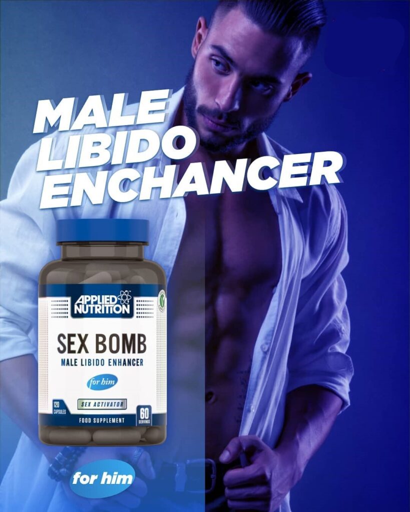 Product – Testosterone Support for Men | Applied Nutrition | 120 Capsules - product photo 1, HEALTH & Men’s Health.