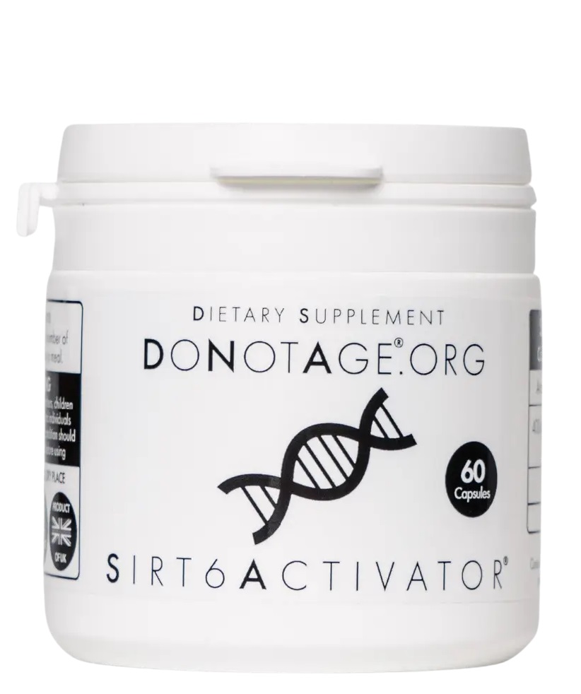 Sirt6 Activator – Advanced Longevity Formula | DoNotAge | 60 Capsules - Science-Backed Performance Sirt6 Activator – Advanced Longevity Formula | DoNotAge | 60 Capsules | Clinical-Grade Longevity Protocol, Autophagy & Senolytics & LONGEVITY supplement.