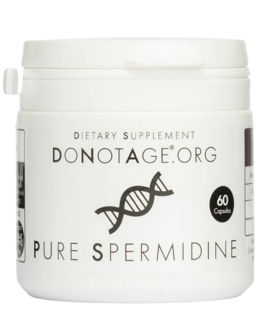 Pure Spermidine – High-Potency Longevity Extract | DoNotAge | 60 Capsules - Science-Backed Performance Pure Spermidine – High-Potency Longevity Extract | DoNotAge | 60 Capsules | Clinical-Grade Longevity Protocol, Autophagy & Senolytics & LONGEVITY supplement.