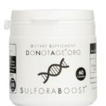 SulforaBoost – Sulforaphane Glucosinolate with Myrosinase | DoNotAge | 60 Capsules
