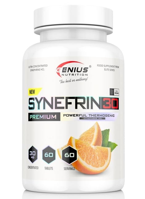 Synephrine HCl – Thermogenic Support | Genius Nutrition | 60 Tablets - Science-Backed Performance Synephrine HCl – Thermogenic Support | Genius Nutrition | 60 Tablets | Clinical-Grade Longevity Protocol, SPORT & Weight Management supplement.