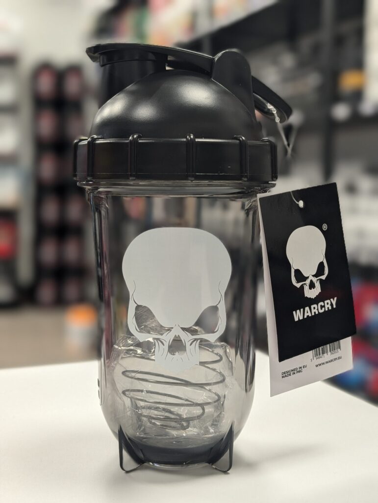 Product – Transparent Black Shaker | Genius Nutrition | 500ml - product photo 1, GEAR & Shakers & Drinkware.