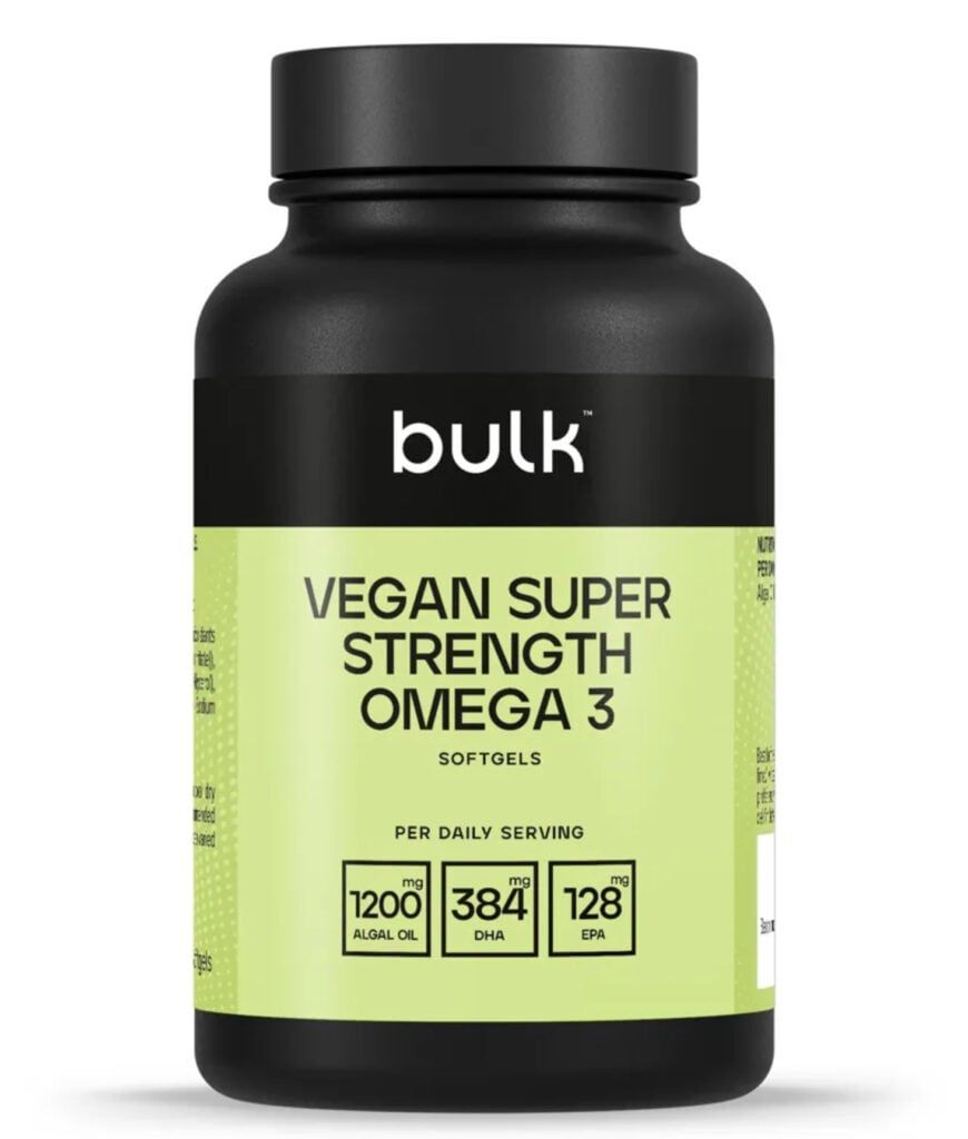 Vegan Super Strength Omega-3 Algae Oil – Plant-Based DHA & EPA | BULK | 60 Capsules - Science-Backed Performance Vegan Super Strength Omega-3 Algae Oil – Plant-Based DHA & EPA | BULK | 60 Capsules | Clinical-Grade Longevity Protocol, HEALTH & Omega-3 & Fish Oil supplement.