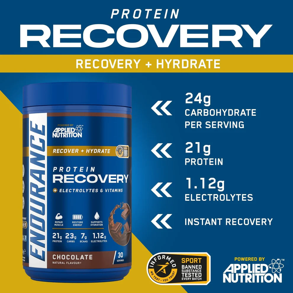 Endurance Protein Recovery – Advanced Recovery Formula | Applied Nutrition | 1500g - product photo 1, Protein & SPORT.