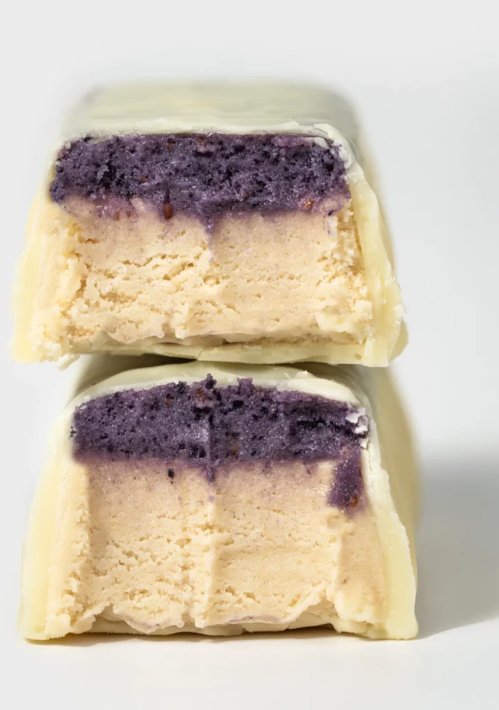 Vilgain Double Trouble Protein Bar – Blueberry Cheesecake | Vilgain | 1 Bar - product photo 3, FUNCTIONAL FOOD & Protein Snacks & Sweets.
