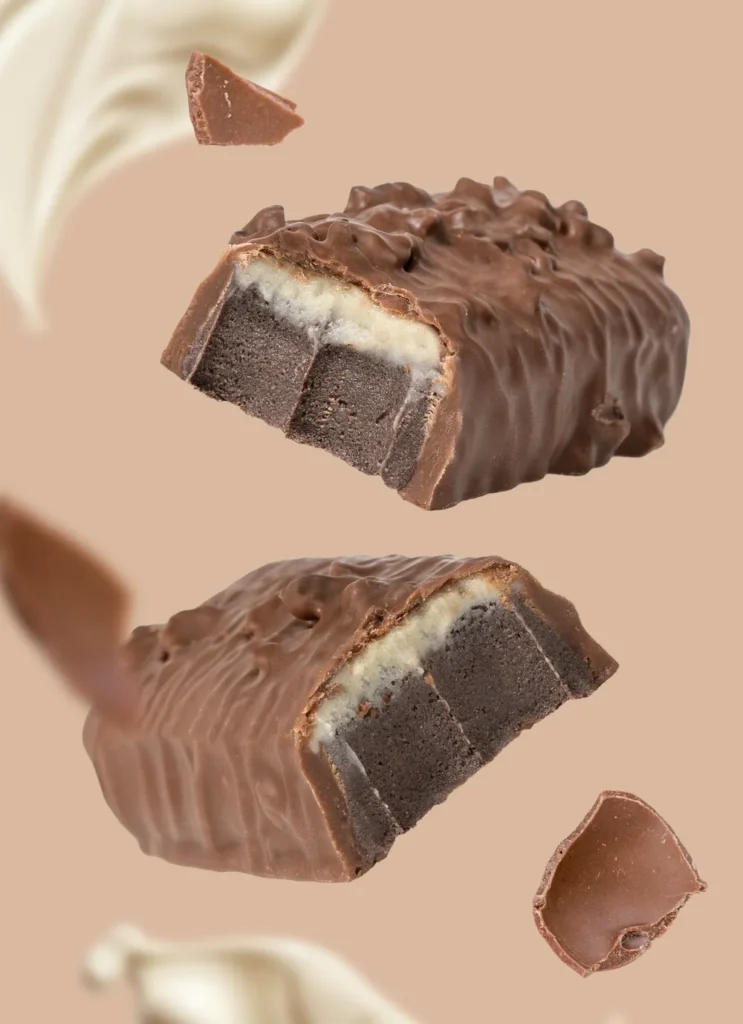 Double Trouble Protein Bar Chocolate with Cream | Vilgain | 55g - Science-Backed Performance Double Trouble Protein Bar Chocolate with Cream | Vilgain | 55g - product photo 1, FUNCTIONAL FOOD & Protein Snacks & Sweets.