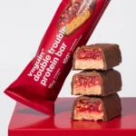Double Trouble Protein Bar Peanut Butter Raspberry Jelly 55g – Quality Snack | Vilgain |
