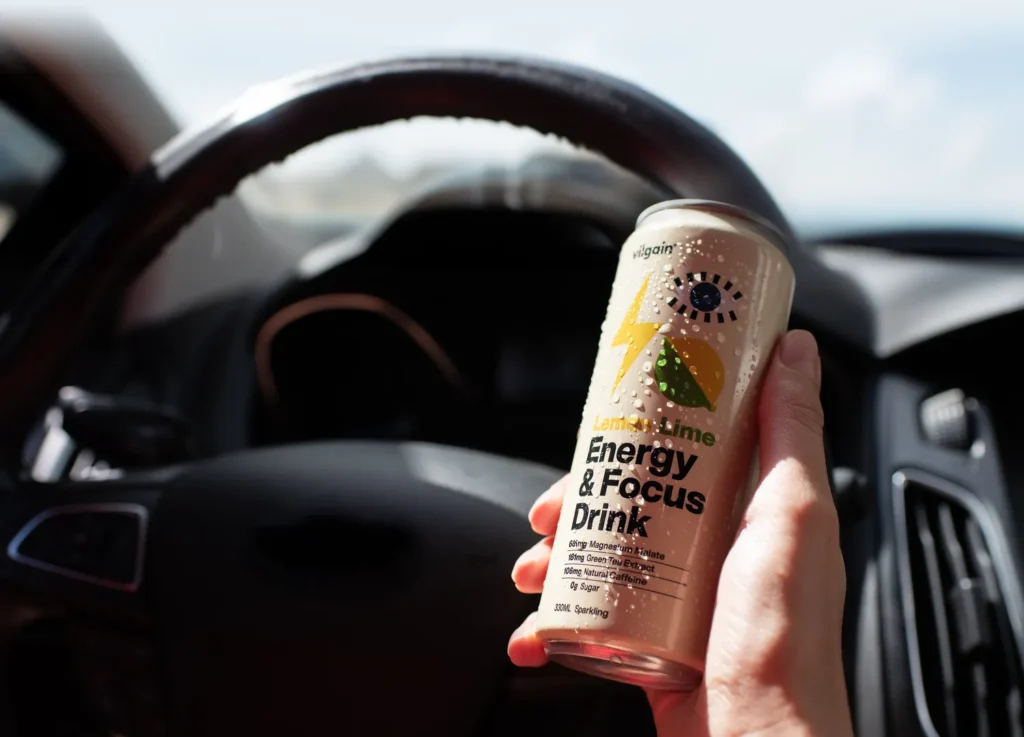 Vilgain Energy & Focus Drink Lemon and Lime – Refreshing Performance Booster | Vilgain | 330ml - product photo 4, Pre-Workout & Energy & SPORT.
