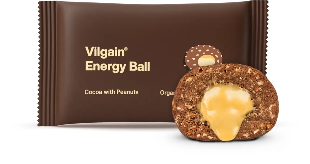 Energy Ball Cocoa with Peanut Butter – Delicious Energy Snack | Vilgain | 30g - product photo 1, FUNCTIONAL FOOD & Protein Snacks & Sweets.